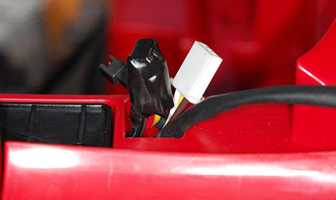 6-pin connector from car body